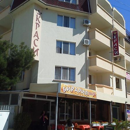 Krasi Hotel Ravda Bagian luar foto
