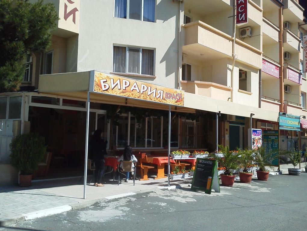 Krasi Hotel Ravda Bagian luar foto